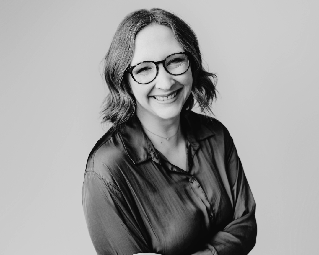 Headshot of Sadie Prestridge Black and White